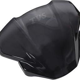 TVS Kit Visor Windshield Raider, Front Headlight Visor Bike Wind Deflectors Windscreen Glass Black Protector Superior ABS/PC Plastic |Visor for Bike | - Black-16