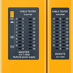Scalebee 2-in-1 Cable Tester, HDMI Digital Cable Tester, RJ45 Network Cable Tester, Ethernet Tester Checker LAN Cable Detector.-11