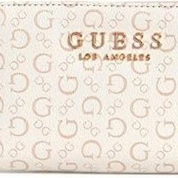 White Monogram Saffron French Wallet-image-94