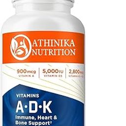 Vitamins A-D-K Softgels, 30 Count Supplement for Heart Bone Health and Immune Support.-image-31