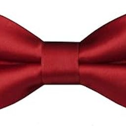 Classic Pre-Tied Bow Tie Formal Solid Tuxedo for Children-image-19
