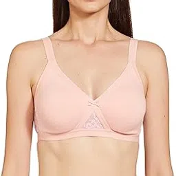 rosaline by Zivame Women's Non Padded Non Wired Bra (PY10HL-Pink_36B)-picture-1