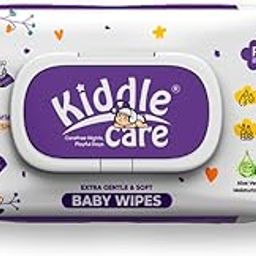 Kiddle Care Extra Gentle & Soft Baby Wipes with Lid | Aloe-Vera and Vitamin E (Pack of 1) (72 Wipes)-image-15