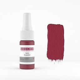 GOOCHIE by BELLE GAGA™ Scarlet Lips Permanent Makeup Pigment - Micro Pigment Cosmetic Colour Tattoo Ink Ombre Powder Microblading Pigment - 303-73