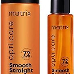 MATRIX Opti.Care Professional ANTI-FRIZZ Hair Serum | with Shea Butter (100ml) & MATRIX Opti.Care Professional Shampoo for ANTI-FRIZZ Shampoo (200ml) Combo-82
