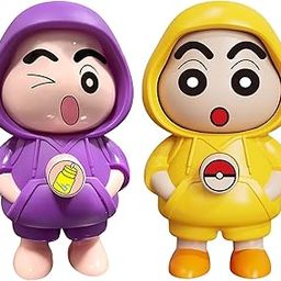 2 PCS Rotating Keychain, Face Changing Keychain, Fidget Key Chains, Cartoon Collectible Toy, Gift for Cartoon Enthusiasts, Keychain Accessory for Bags and Emotional Expression(Yellow and Purple)-image-52