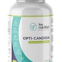 FM Nutrition Opti-Candida, Powerful Enzymes Blend, 90 Veg Capsules-24