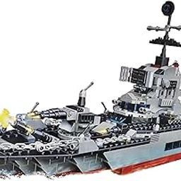 Battleship Multificence DIY 13 in1 Educational Building Blocks Set-image-100