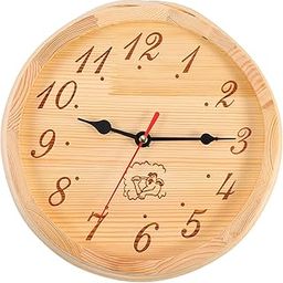 3NH® 1Pc Wooden Sauna Clock Sand Timer Wooden Sand Clock Timer Clock for Sauna Room, Sauna Accessories-image-16