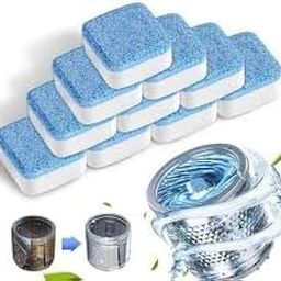 Washing Machine washer Tablet Pods, Pack of 10, Dual Layer Blue and White-image-94