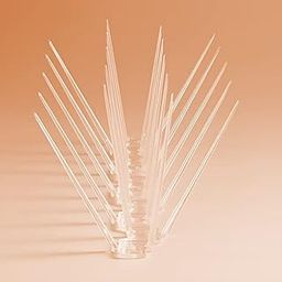 10 Pcs Set of BIrdFlee Bird Spike | Pigeon Spike| Bird Control Spike with PVC Wall Plug and Screw-image-38