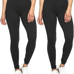 CUTDOT | Leggings for Women Ultra Soft 4-Way Stretchable | Churidar Leggings Full Length | Combo Pack-image-47