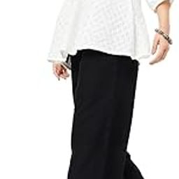 Women's Regular Fit Mid Rise Palazzo-image-58