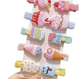 SYGA Baby Hair Clip For Girl Alligator Teeth Hair Accessory For All Type of Infant Toddler Baby Hairs Bow Animal Cartoon Rainbow Heart Flower Crown Fruit Patterns-image-48