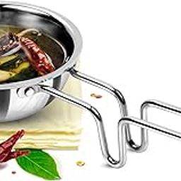 Milton Pro Cook Triply Stainless Steel 12cm Tadka Pan,370ml,For Spice Tempering/Seasoning,Sturdy Wired Handle, Smooth Finished Surface,Induction Bottom & Gas Stove Pan (3 yrs Warranty by manufacturer)-image-23