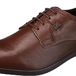 lee cooper Men's LC6195E Leather Formal Shoes_LC6195E_Brown_41-picture-21