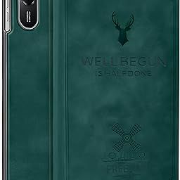 ProElite Case Cover for Xiaomi Redmi Pad 2 11 inch Case, Deer Flip case Cover for Xiaomi Redmi Pad 2 11 inch Case, Dark Green-15