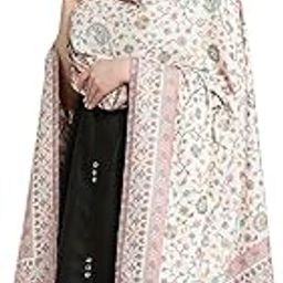 Women's Woven Soft Poly Wool Shawls, Wraps (100cm X 200cm)-image-89