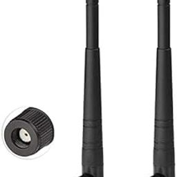 2.4GHz WiFi Antenna 5dBi RP-SMA Antenna for WiFi Router Hotspot, PCI PCIe Network Card, WiFi USB Adapter, Wireless Range Extender 2 PCS-96