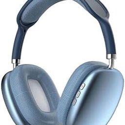 indusheetala P9 Wireless, Bluetooth 5.1 Over Ear Stereo Headphones - Mic, Ergonomic Adjustable Design, 24 Hours Battery Life, Hi-Fi Sound, Wireless Headset for Music & Calls (Blue)-image-25