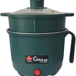 Chinaar - 1.5 Ltr Multi Kettle With Steamer, Non-Stick Inner Pot, Egg Attachment, Ideal For Boiling Milk,Tea,Coffee,Eggs & Steaming Veggies,600 Watts,Royal Green-14