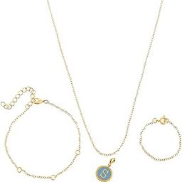 Valentine's Day Collection Alphabet S Blue Enamel Charm|Valentine Gift For Her|Gift For Wome|Gift For Her|-36