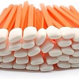 100pcs 5.11" Foam Swabs, Square Rectangle Cleaning Swab，for Solvent Format Inkjet Printer Roland Optical Equipment（Orange）-image-23
