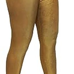 PINKSHELL Shimmer Ankle Length Pajami, Golden Shimmer/Trendy Regular fit Legging, Shinney fit Western Style Stretch Knit for Girls/Women, Fancy Stylish for Ladies-image-18