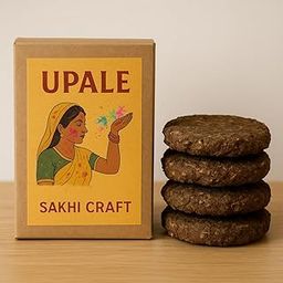 100% Organic Sun-Dried 12 PCS Cow Dung Cakes for Havan Puja, Traditional Cooking Fuel, Natural Fertiliser, Multi-Purpose Use-image-45