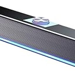 ATORSE Computer Speaker V5.0 Portable 4D Stereo Sound for Desktop Monitor Dormitory-30