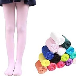 The Dance Bible Kid Girls Stretchable Stockings Bright Color Footed Ballet Dance Tights-image-21