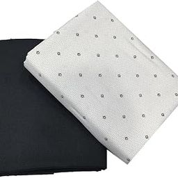 Combo Of Men's Poly Blend Shirt And Trouser Unstistched Fabrics Set (Multicolor_Freesize) 5002-image-50