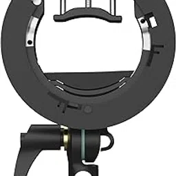 DIGITEK® (DFSB-005) Multipurpose S2 Type Speedlite Bracket for Round and Regular Head & Bowens Mount Accessories Like Softbox, Reflector, Snoot, Photo Umbrella and Barndoor Kit, Proudly Make in India-17