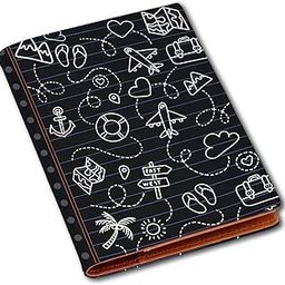 Leather Unisex Wallet(black)-image-42