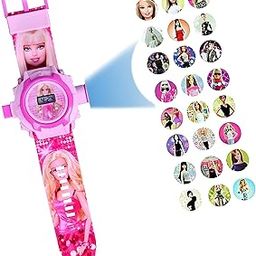 Kids Edition Spiderman/Barbie/Ben 10 / Marvel Avengers Digital Watch with 24 Image Projection (Boys & Girls)-picture-19