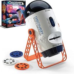 Discovery #Mindblown 1423000801 Planetarium Projector 2-in-1 Space Projector with Stars and Planets for Children from 6 Years-3