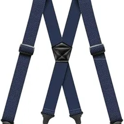 yashidun 3.8cm X Type Adjustable Straps with 4 Plastic Clips for Men and Women-picture-13