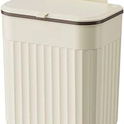 Apexx 9L Plastic Hanging Kitchen Trash Can with Lid, Double-Sided Open Design, Lightweight Door-Mounted Waste Bin for Kitchen, Bathroom, Office & Cabinet Storage – Multi Color-image-93