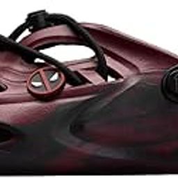 Hydros: Deadpool 2.0 Men and Boys Red and Black EVA Low Top Clogs-image-24