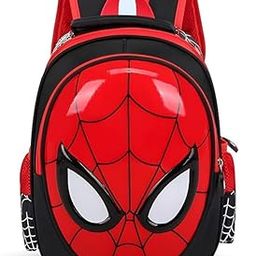 Toddler 3D Spiderman Backpack, Children's Backpack, Superheroes, Kids Backpack, Durable Adjustable Kindergarten, Baby Book Bags, Boys & Girls Elementary School, Beech Backpack-image-91