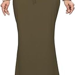 Women's 4-Way Stretchable Lycra Seamless Straight Saree Shapewear | Comfortable, Breathable, and Invisible Under Clothing Skirt | Ideal for All Saree Styles-image-96