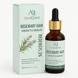 AuraQuint Redensyl 3% + Anagain 4% Advanced Hair Growth Serum (30ml) with Natural Ingredients, Controls Hair Fall,Increase Hair Density | Hair Growth Serum for Men & Women-image-15