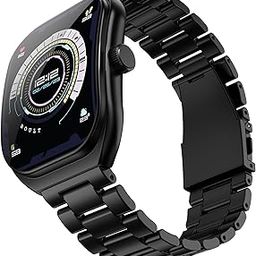 Boult Trail Pro Smartwatch 2.01'' 3D Curved+ AMOLED Display, BT Calling 5.3, 600 Nits Brightness, IP68, 250+ Watchfaces, 123+ Sports Modes, AI Voice Assistant, SpO2 Tracking (Jet Black)-image-71