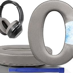SOULWIT Cooling Gel Replacement Earpads Cushions for Sony WH-1000XM2 (WH1000XM2) & MDR-1000X (MDR1000X) Headphones, Ear Pads with Noise Isolation Foam, Added Thickness (Gold)-image-85
