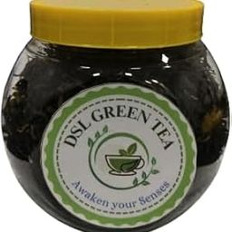 DSL Green Tea, Premium Whole Leaf Assam Green Tea, Natural Smooth Taste, High in Antioxidants, 100 GM-image-44