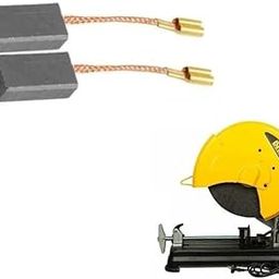 Carbon Brush Set (DCA Make) For Cut-Off Model DEWALT D28871 (CR164)-image-36