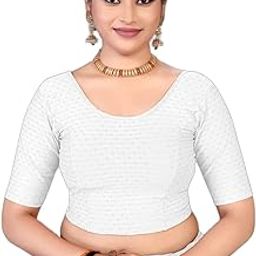 Women's Cotton Half Sleeve Blouse-image-25