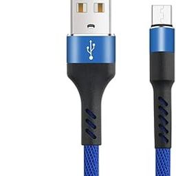 EN-VOLANT DD32 5V 2.1A Quick Charge Micro USB Charger Wire Blue Portable Fast Charge-14