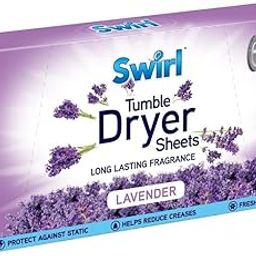 Swirl Laundry Tumble Dryer Sheets Lavender 35 Sheets-image-27