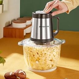 URBAN STORE Multi-Function Electric Food Processor: Powerful Blender, Puree Maker & Meat Mincer for Efficient Kitchen Cooking-20